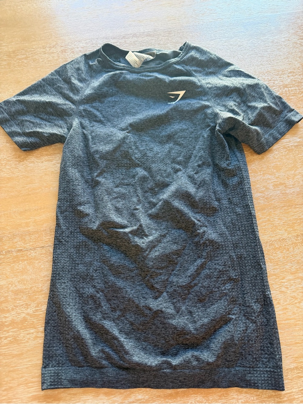 Gymshark Men’s Dark Heather Gray Short Sleeve Performance Tee